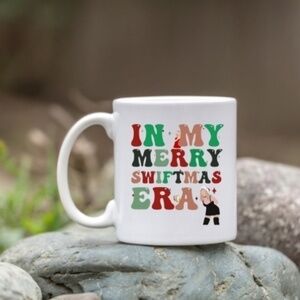 Taylor Swift Christmas White Ceramic Coffee Mug